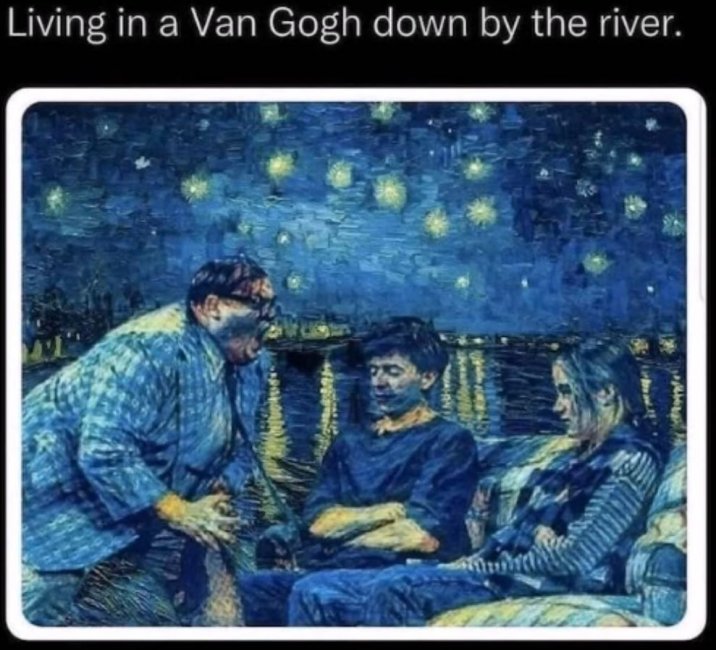 Van Gogh Down By River.JPG