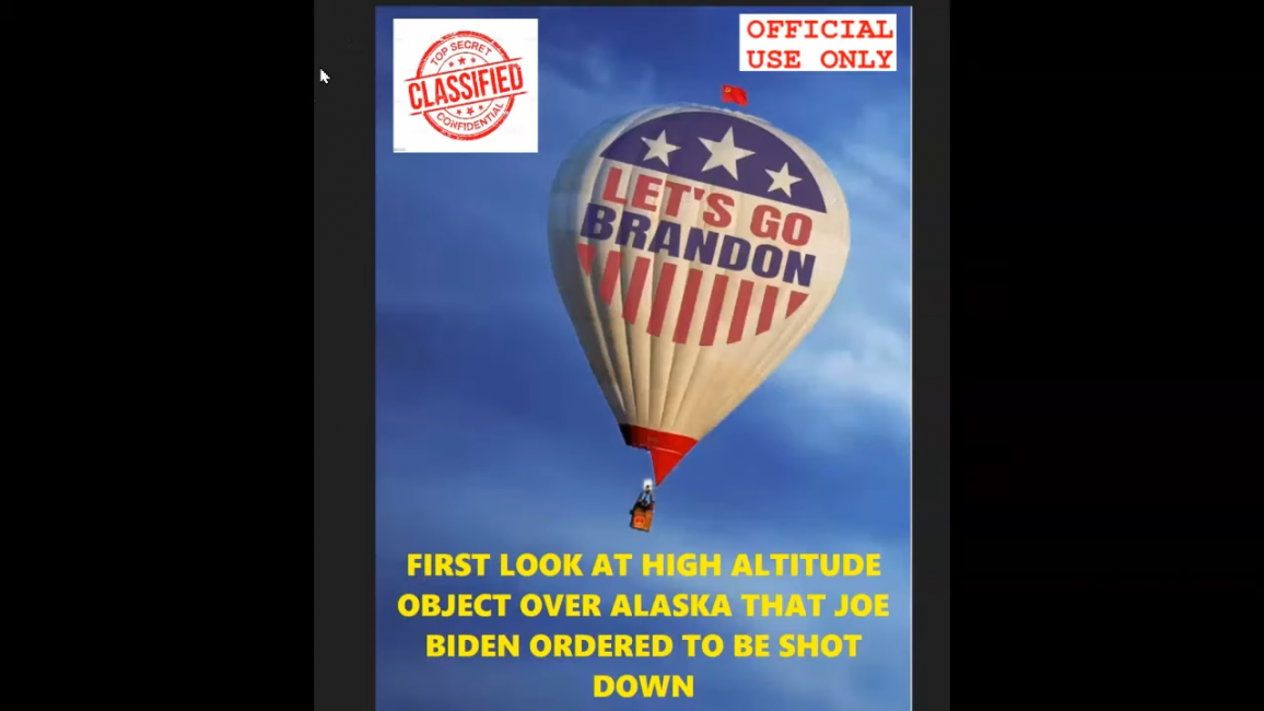 Preside Biden Orders Object Shot Down Over Alaska - Here Is First Look At the Object 0-46 scre...png