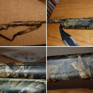 Remington 870 12 ga Super Mag Turkey Camo