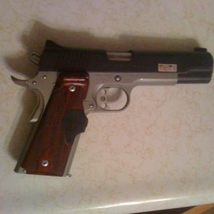 Kimber Full Size with Crimson Grips