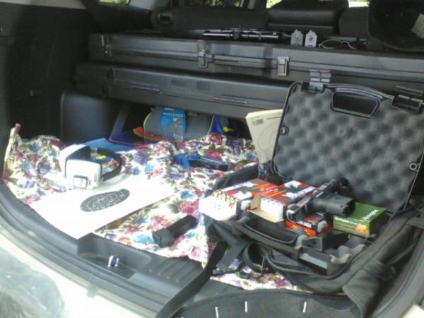 From an afternoon out target shooting with my dad.