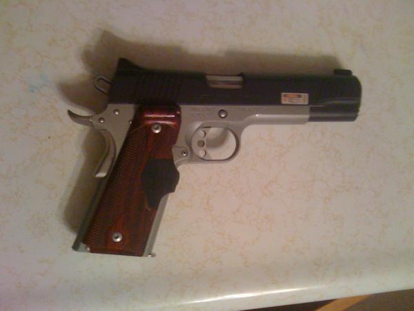 Kimber Full Size with Crimson Grips