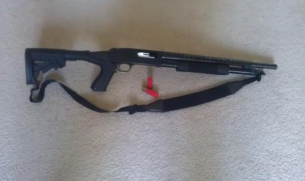 Mossberg 500 SP

Safety checked.