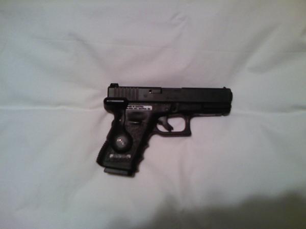 My Glock 23 With Crimson Trace Laser