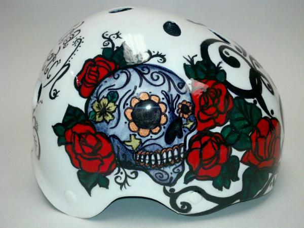 Right side of my helmet for roller derby