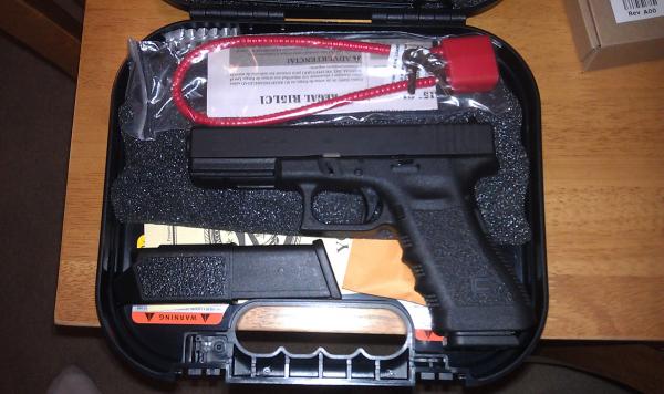 When I first got my baby! =)

Safety checked even though I had no ammo.